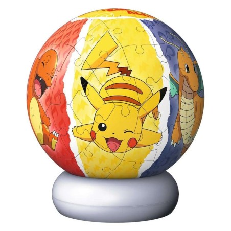 Pokémon - 3D Jigsaw Puzzle Ball Nightlight (73 Pieces)