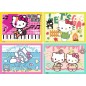Hello Kitty - Pack 4 puzzles Allons-y, Hello Kitty ! (4x100 pièces) Hello Kitty - Pack 4 puzzles Allons-y, Hello Kitty ! (4x100 pièces)
