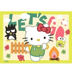 Hello Kitty - Pack 4 puzzles Allons-y, Hello Kitty ! (4x100 pièces)