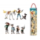 Lucky Luke - Tubo 7 figurines personnages Lucky Luke 4 à 10 cm