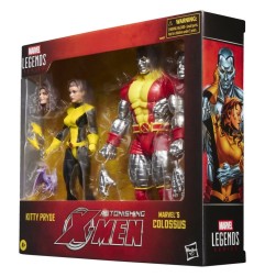 Astonishing X-Men Marvel Legends - Pack 2 figurines Kitty Pryde & 's Colossus 15 cm