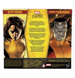 Astonishing X-Men Marvel Legends - Pack 2 figurines Kitty Pryde & 's Colossus 15 cm