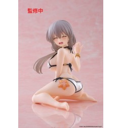 Uzaki-chan Wants to Hang Out! - PVC Statue Desktop Cute Figure Tsuki Uzaki (Swimwear Ver.) 13 cm