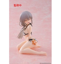 Uzaki-chan Wants to Hang Out! - Statuette Desktop Cute Figure Tsuki Uzaki (Swimwear Ver.) 13 cm