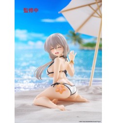 Uzaki-chan Wants to Hang Out! - Statuette Desktop Cute Figure Tsuki Uzaki (Swimwear Ver.) 13 cm