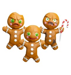 Krampus - Prop Replicas 3-Pack Gingerbread Men