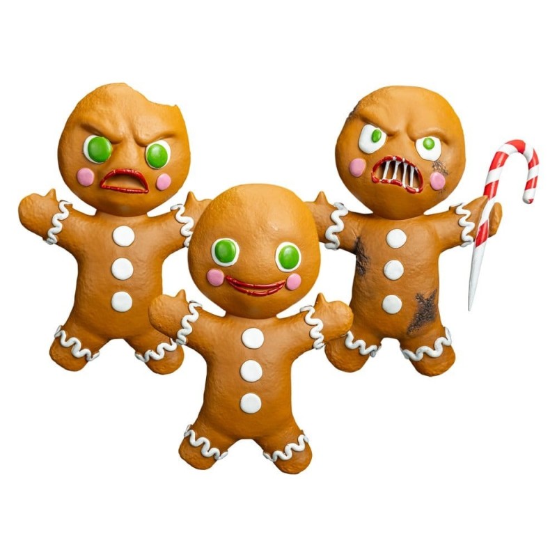 Krampus - Pack 3 répliques prop Gingerbread Men