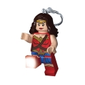 LEGO Super Heroes - Porte-clés lumineux Wonder Woman 6 cm