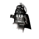LEGO Star Wars - Porte-clés lumineux Darth Vader 6 cm