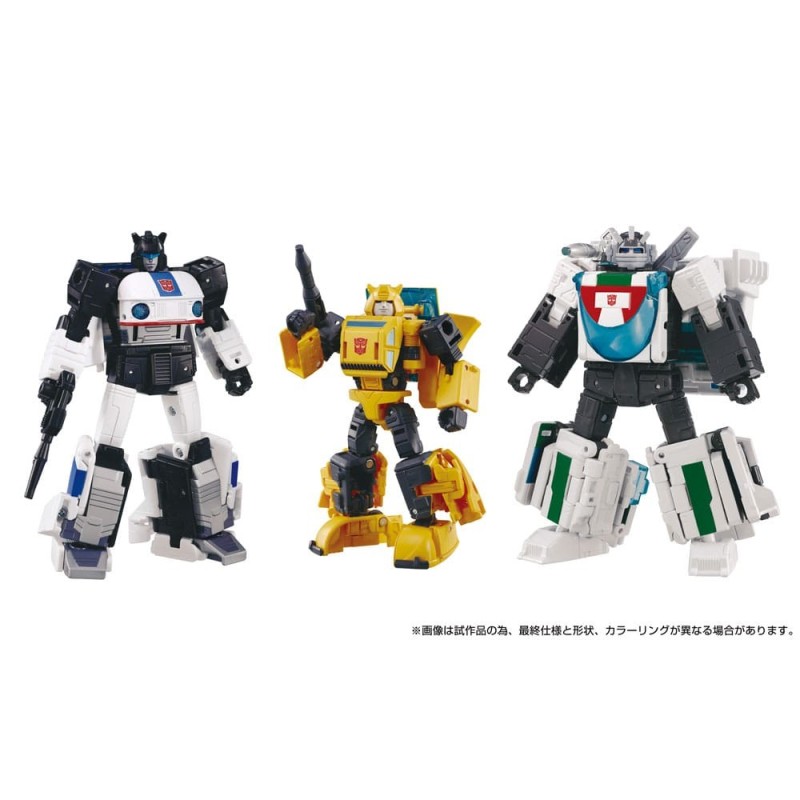 Transformers Dramatic Capture Series - Pack 3 figurines Cybertron Chase Transformers Dramatic Capture Series - Pack 3 figurines Cybertron Chase