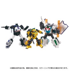Transformers Dramatic Capture Series - Pack 3 figurines Cybertron Chase