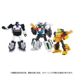 Transformers Dramatic Capture Series - Pack 3 figurines Cybertron Chase