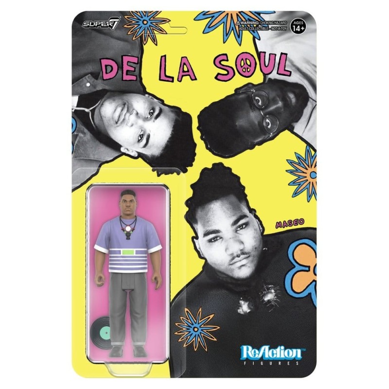 De La Soul ReAction - Figurine Vincent "Maseo" Mason (Me, Myself & I)