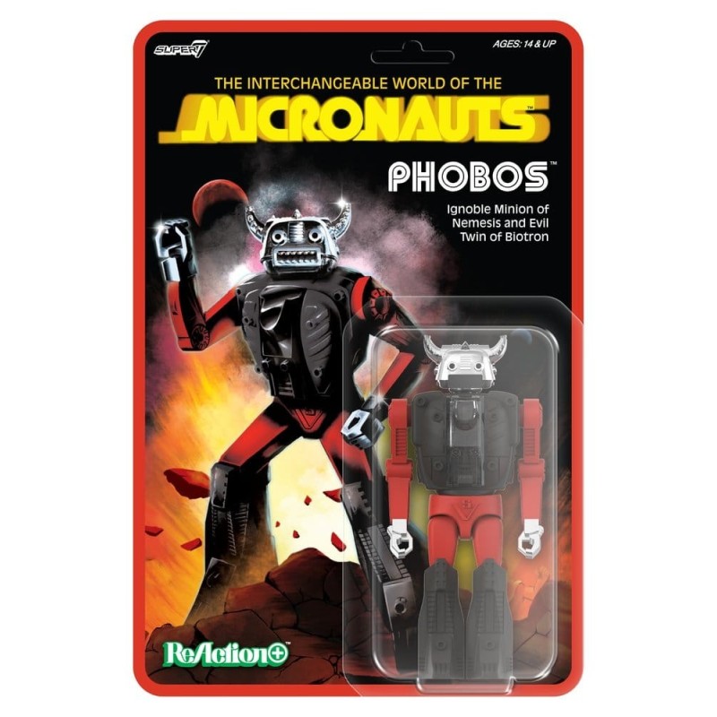 Micronauts - Figurine ReAction+ Phobos Micronauts - Figurine ReAction+ Phobos