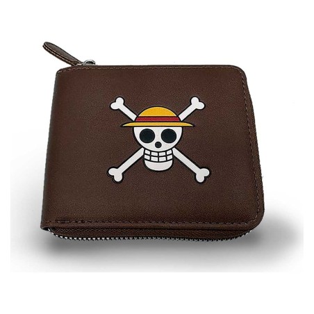 One Piece - Portefeuille Man Zip Skull