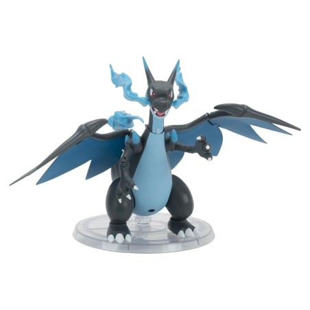 Pokémon - Figurine Select Super-Articulated Mega Charizard X 15 cm