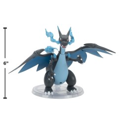 Pokémon - Figurine Select Super-Articulated Mega Charizard X 15 cm