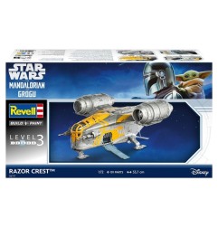 Star Wars The Mandalorian and Grogu - Maquette Revell 1/72 Razor Crest 34 cm