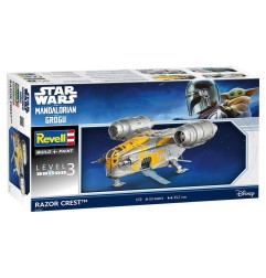 Star Wars The Mandalorian and Grogu - Maquette Revell 1/72 Razor Crest 34 cm