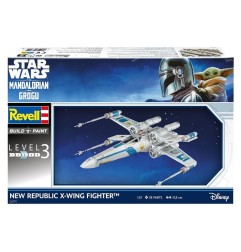 Star Wars The Mandalorian and Grogu - Maquette Revell 1/57 New Republic X-Wing Fighter 22 cm