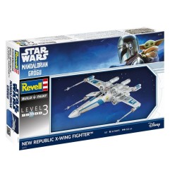 Star Wars The Mandalorian and Grogu - Maquette Revell 1/57 New Republic X-Wing Fighter 22 cm