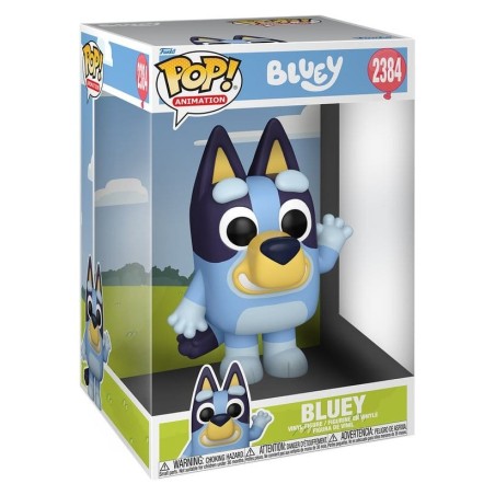 Bluey - Figurine POP! Super Sized Jumbo Bluey 25 cm