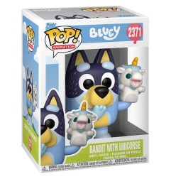 Bluey - POP! Games Vinyl Figure Bandit w/Unicourse 9 cm