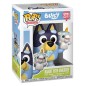 Bluey - Figurine POP! Bandit avec Licorne 9 cm
