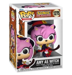 Sonic - The Hedgehog - Sonic the Hedgehog POP! Games Vinyl Figure Amy on Broom 9 cm