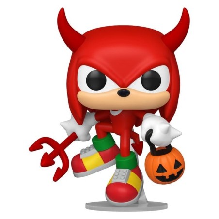 Sonic the Hedgehog - Figurine POP! Knuckles en Démon 9 cm