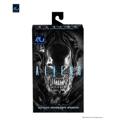 Aliens Ultimate - Figurine Warrior (1986) Xenomorph Black (40th Anniversary) 23 cm