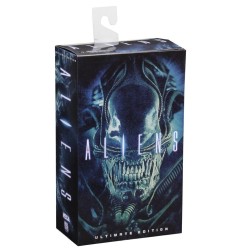 Aliens Ultimate - Figurine Warrior (1986) Blue 23 cm
