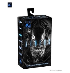 Aliens Ultimate - Figurine Warrior (1986) Xenomorph Black (40th Anniversary) 23 cm
