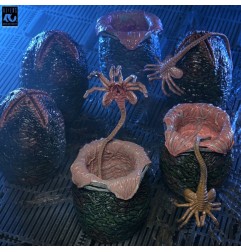 Aliens - Pack de 6 accessoires Carton of Alien Eggs (40th Anniversary)
