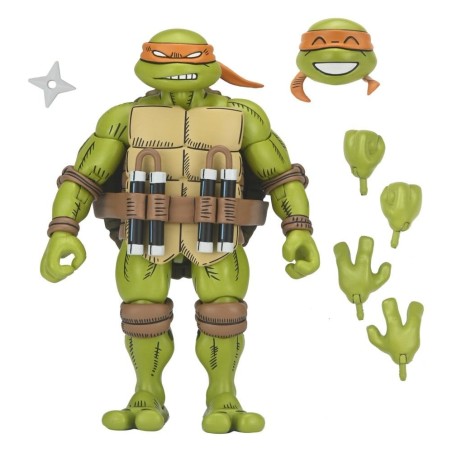 Teenage Mutant Ninja Turtles x Usagi Yojimbo Ultimate - Figurine Michelangelo 18 cm