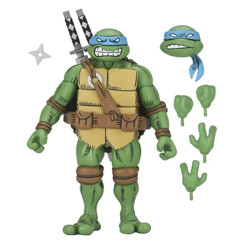 Teenage Mutant Ninja Turtles x Usagi Yojimbo Ultimate - Figurine Leonardo 18 cm