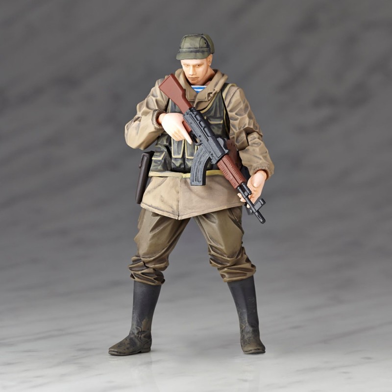 Metal Gear Solid V The Phantom Pain - Figurine Micro Yamaguchi rmex-002 Soviet Army Soldier 13 cm