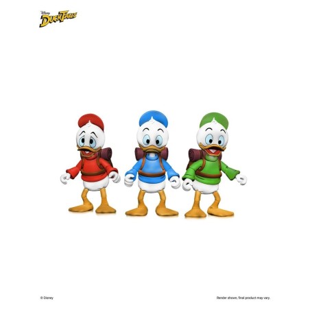 DuckTales - Ultimate Action Figures 3-Pack Huey, Dewey, and Louie 18 cm