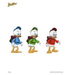 La Bande à Picsou - Pack de 3 figurines Ultimate Riri, Fifi et Loulou 18 cm