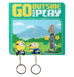 Minions - Key Holder with Keyring