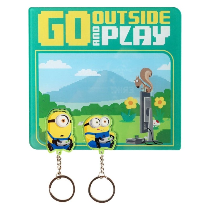Les Minions - Porte-clés mural avec porte-clés Minions