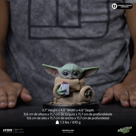 Star Wars - The Mandalorian & Grogu Grogu Collection Statue Grogu Popcorn Time