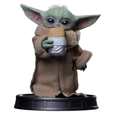 Star Wars - The Mandalorian & Grogu Grogu Collection Statue Grogu Food Cart Snack