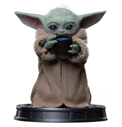 The Mandalorian & Grogu Grogu - Statuette Collection Grogu Always Hungry