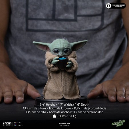 Star Wars - The Mandalorian & Grogu Grogu Collection Statue Grogu Always Hungry