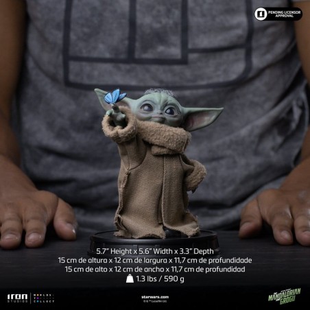 Star Wars - The Mandalorian & Grogu Grogu Collection Statue Grogu Butterfly Wonder
