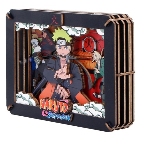 Naruto - Model Kit Wooden Theatre Hokage (Medium) 10 cm