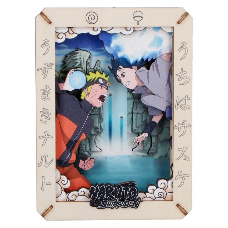 Naruto - Maquette Naruto Wooden Theatre The Final Valley (Medium) 14 cm