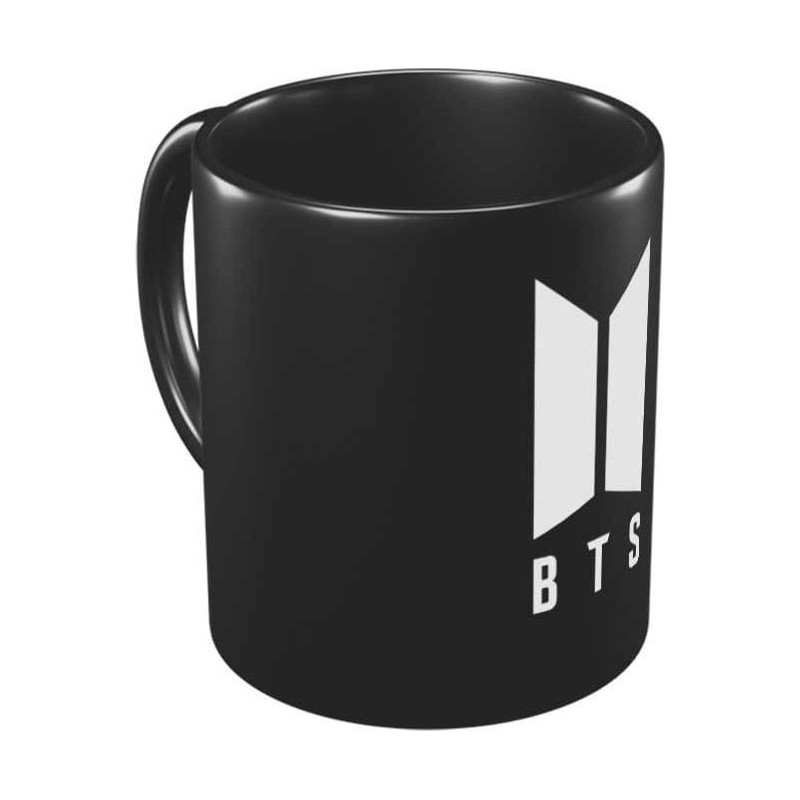 BTS - Mug BTS blanc avec logo 350 ml