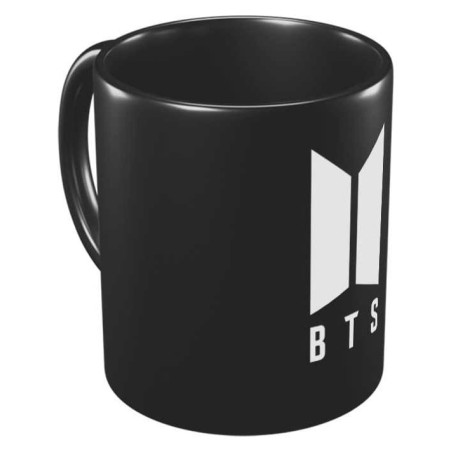 BTS - Mug BTS blanc avec logo 350 ml